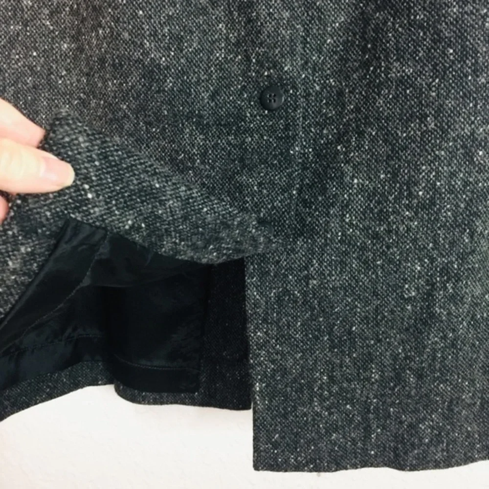 NORTHERN ISLES Wool Button Down‎ Pencil Skirt